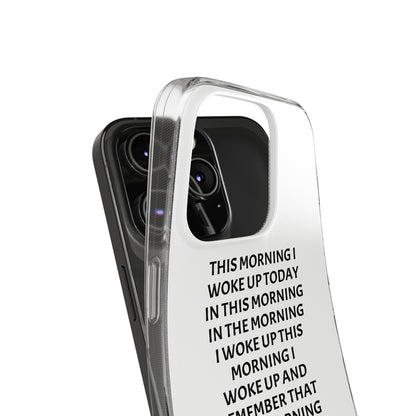 "THIS MORNING" High Quality Phone Case