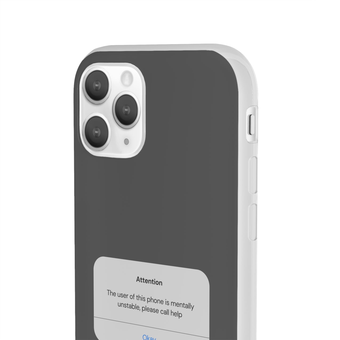 "Attention Notification" High Quality Phone Case