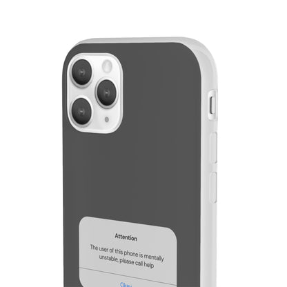 "Attention Notification" High Quality Phone Case