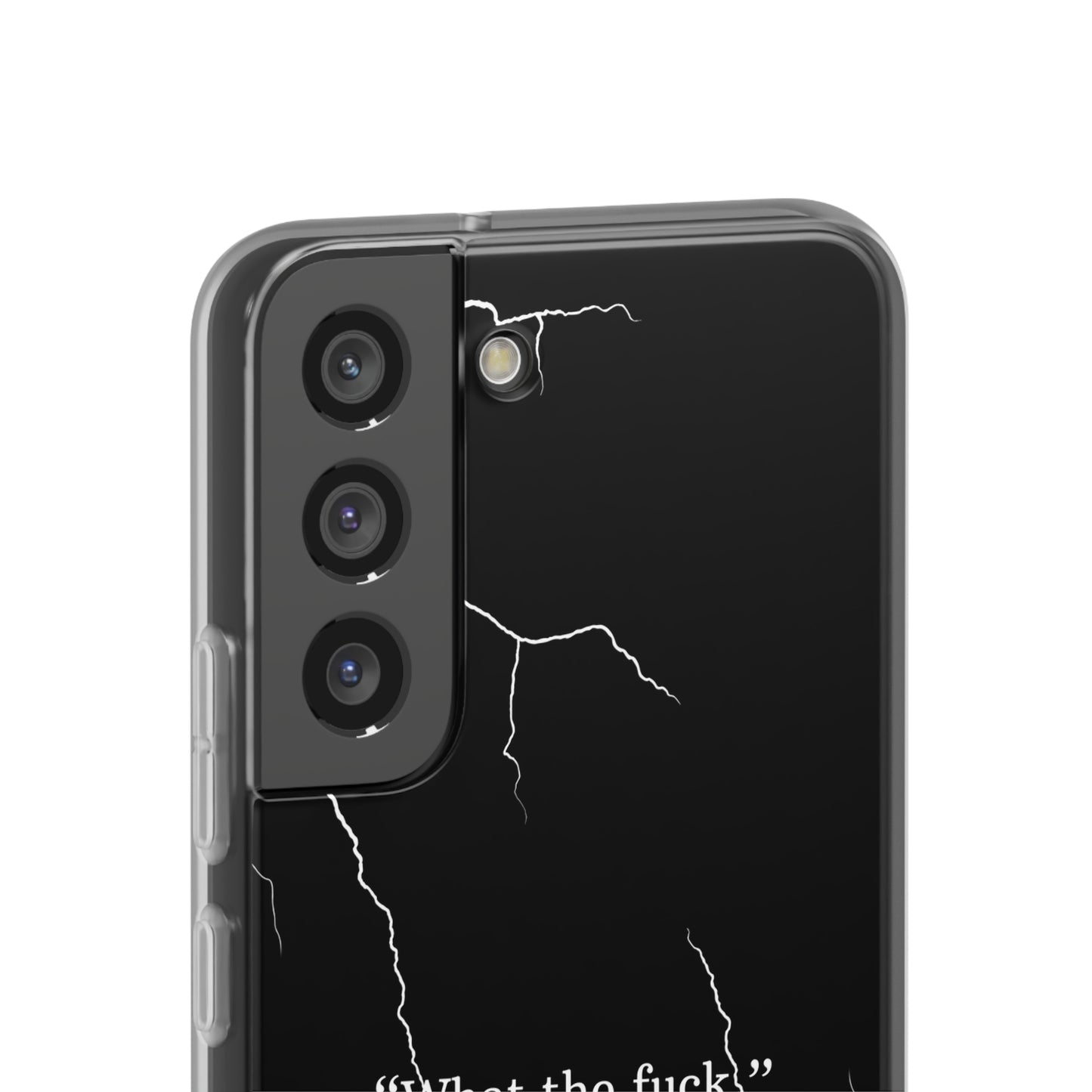 "What the fuck quote" High Quality Phone Case