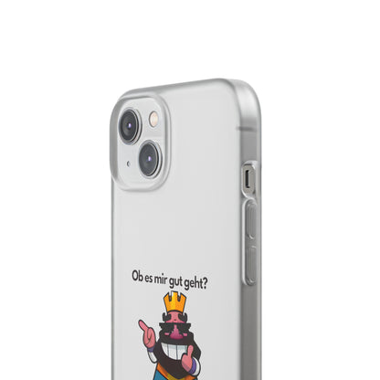 "Ob es mir gut geht? Natürlich... nicht" High Quality Phone Case