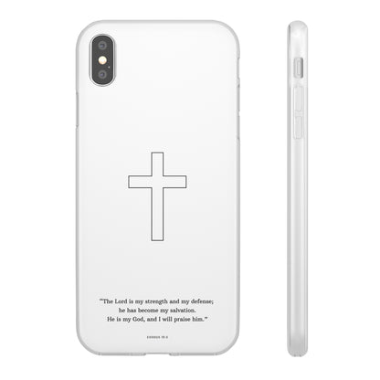 "Exodus 15:2" High Quality Phone Case