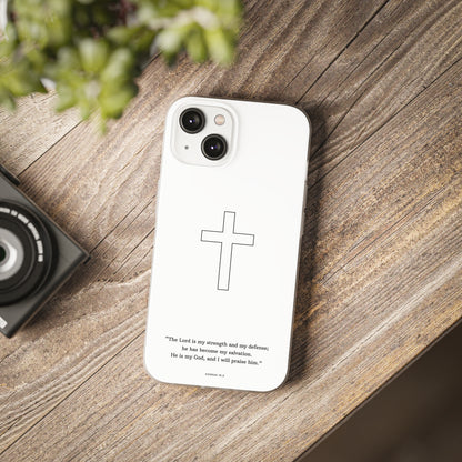 "Exodus 15:2" High Quality Phone Case