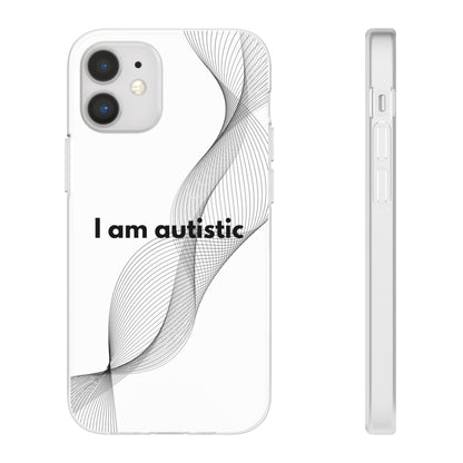 "I am autistic" High Quality Phone Case