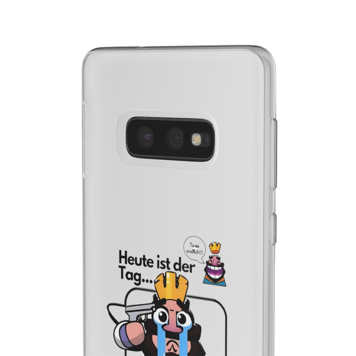 "Heute ist der Tag ... der Tag an dem ich den Abzug drücke" High Quality Phone Case