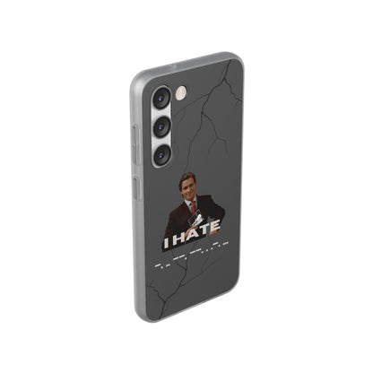 "I hate -. .. --. --. . .-. ... " High Quality Phone Case