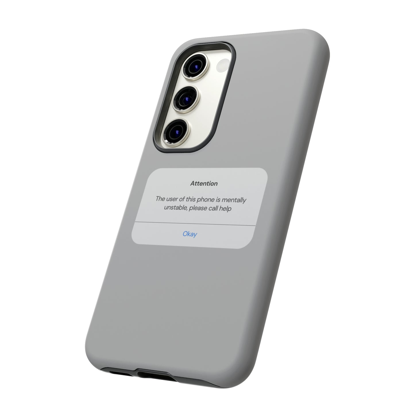 "Attention Notification" Premium Quality Phone Case