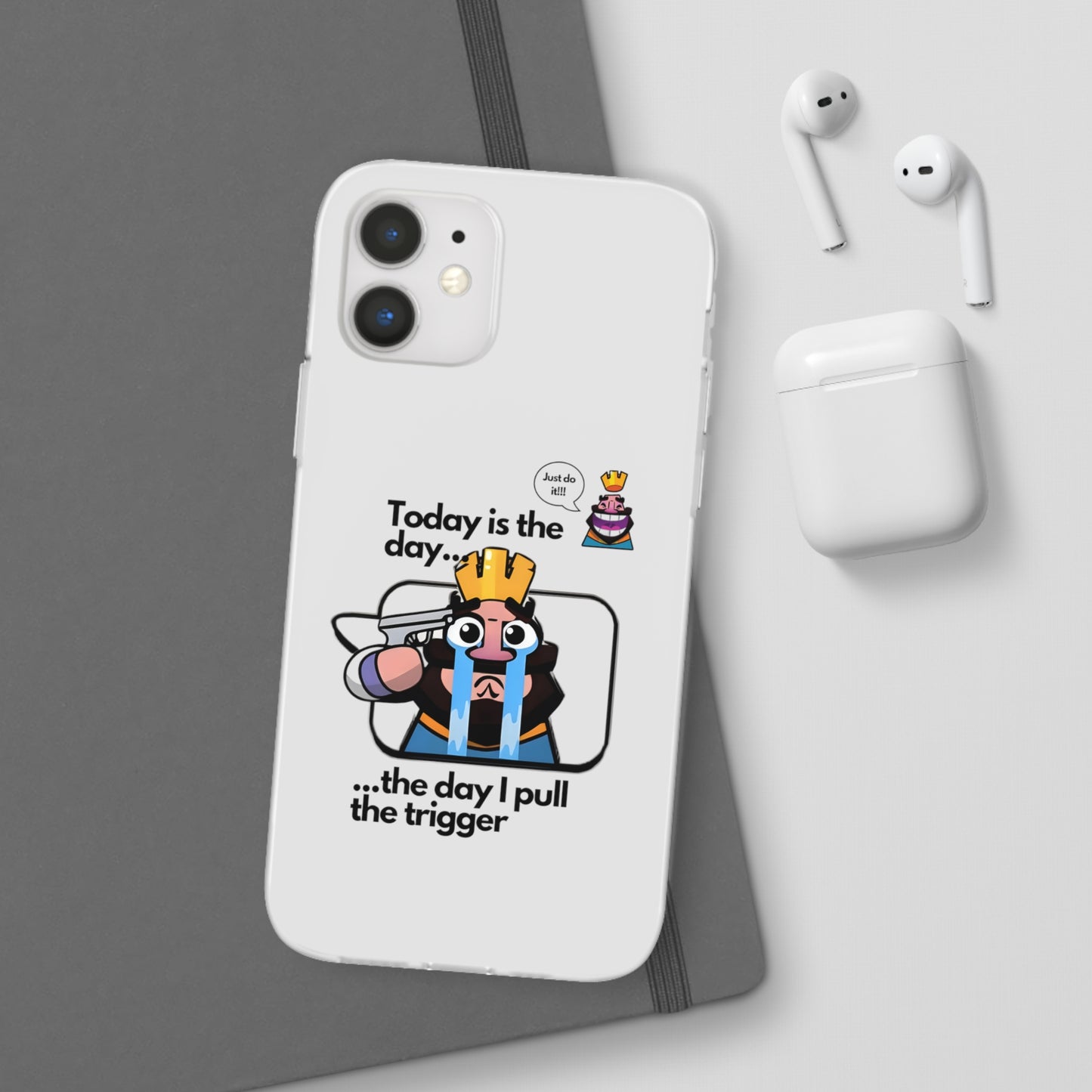 "Today is the day ... the day I pull the trigger" High Quality Phone Case