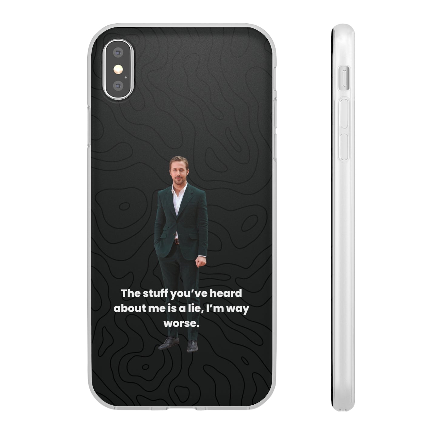 "The stuff you've heard about me..." High Quality Phone Case