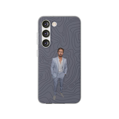 "Ryan Gosling blue" High Quality Phone Case