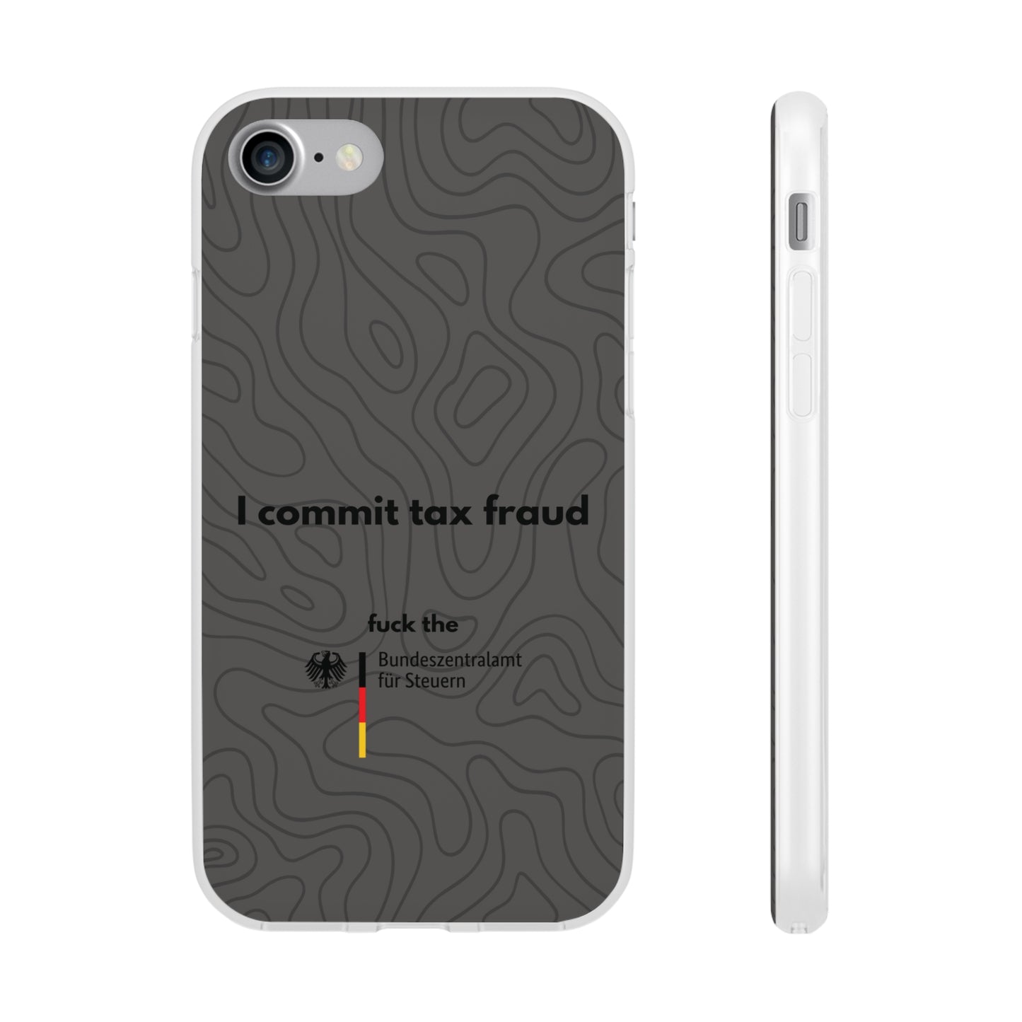 "I commit tax fraud" High Quality Phone Case