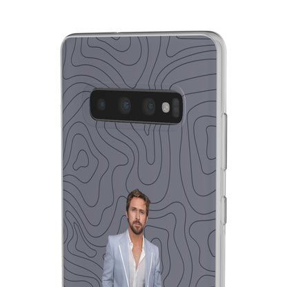 "Ryan Gosling blue" High Quality Phone Case