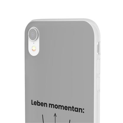 "Leben momentan" High Quality Phone Case