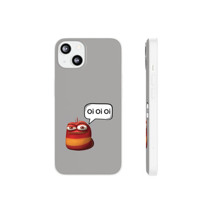 "Oi Oi Oi Red Larva" High Quality Phone Case