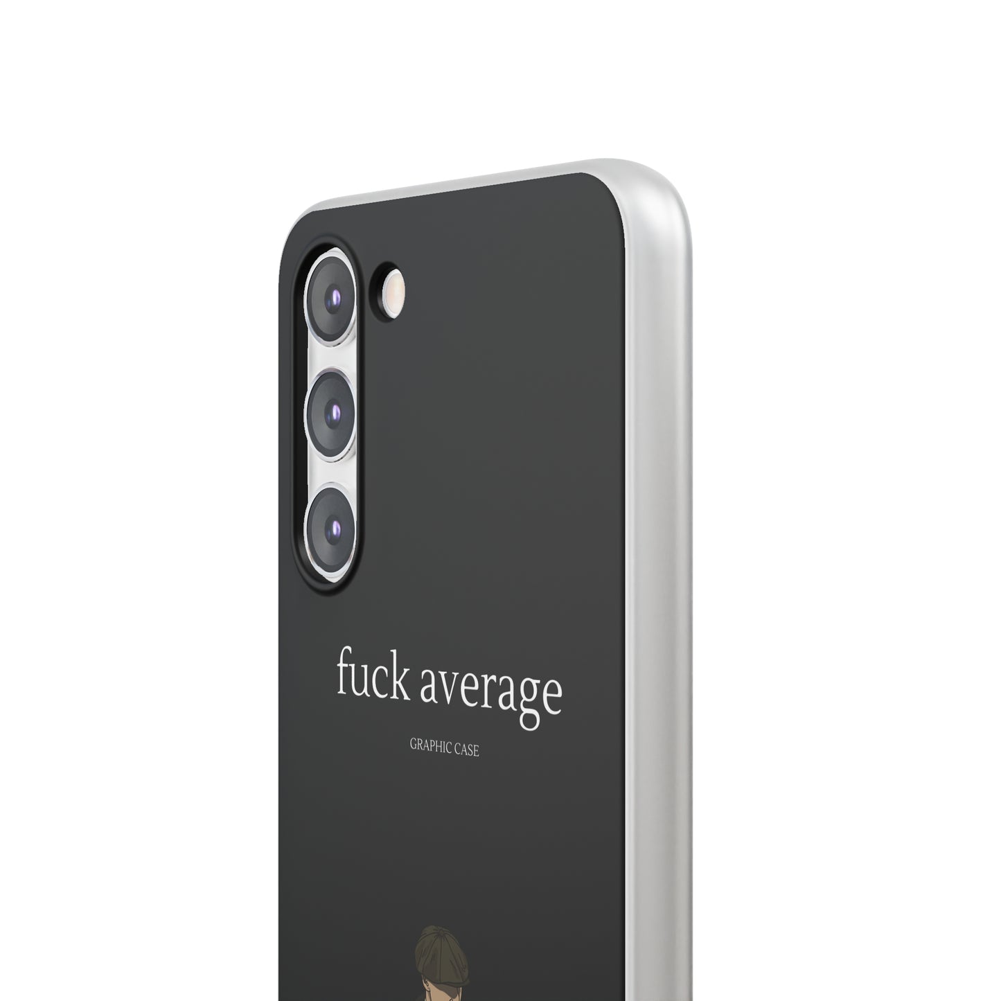 "fuck average" High Quality Phone Case