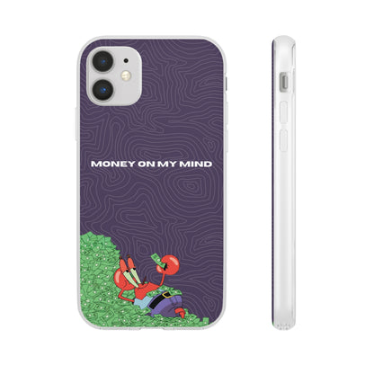 "Money on my mind" High Quality Phone Case