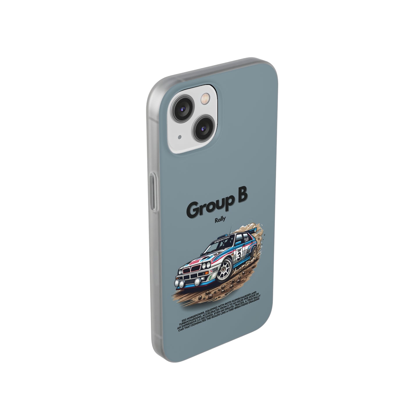 "Group B Rally Delta S4" High Quality Phone Case