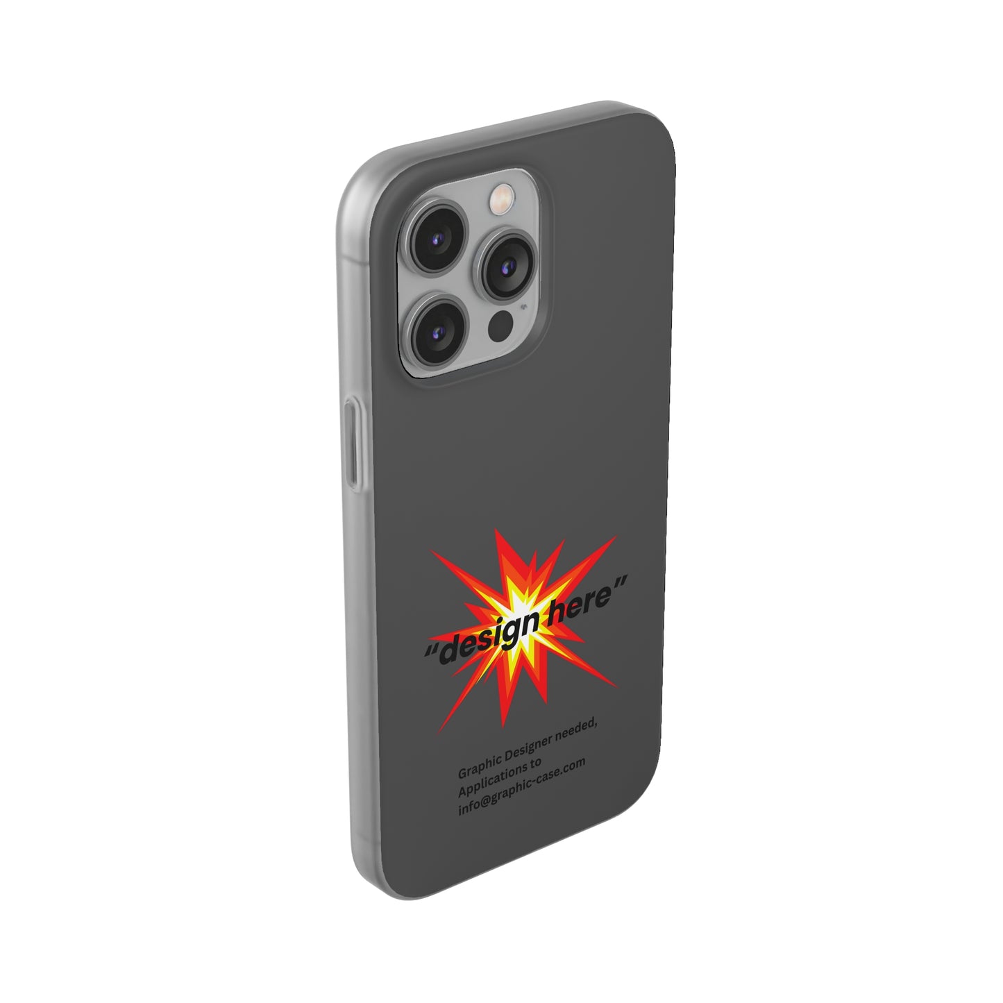 "Design here" High Quality Phone Case