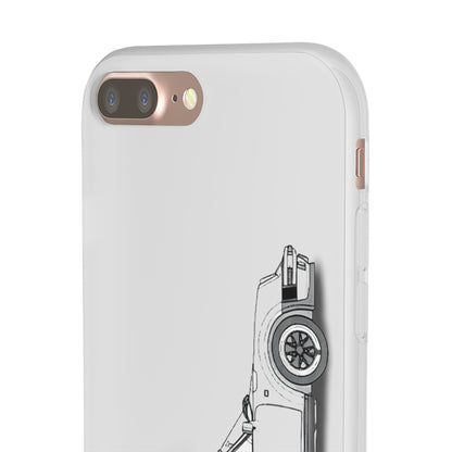 "Car Blueprint 2" High Quality Phone Case