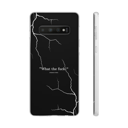 "What the fuck quote" High Quality Phone Case