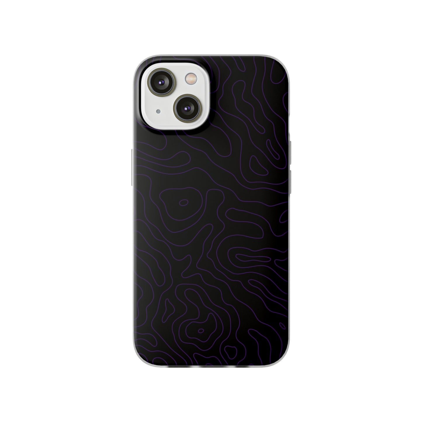 "Purple Topography" High Quality Phone Case