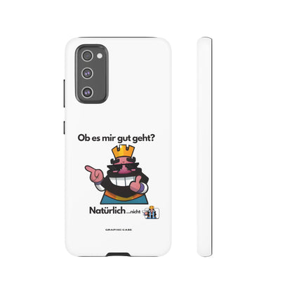 "Ob es mir gut geht?" Premium Quality Phone Case