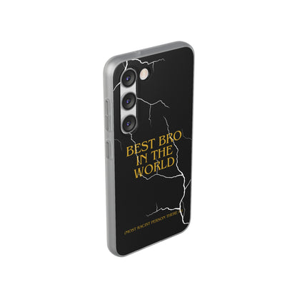 "Best Bro in the world" High Quality Phone Case