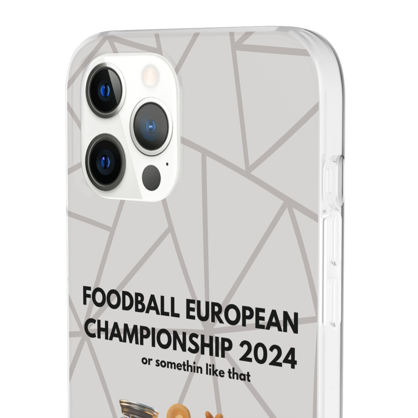 "Foodball European Championship" High Quality Phone Case