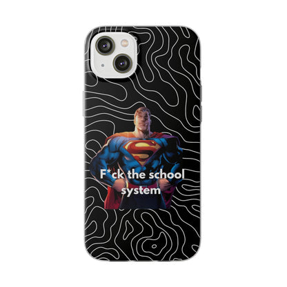 "F*ck the school system" High Quality Phone Case