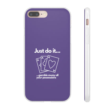 "Just do it... gamble" High Quality Phone Case