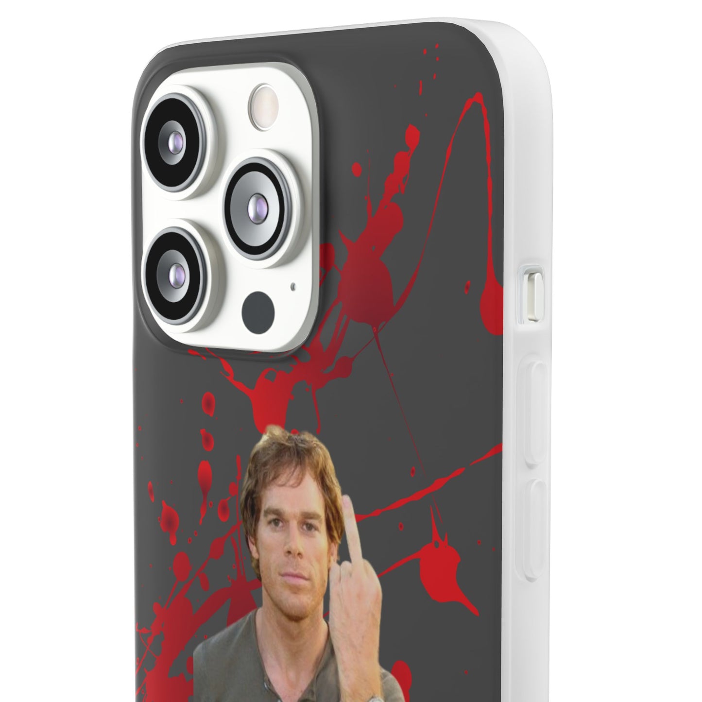 Dexter Middle Finger High Quality Phone Case