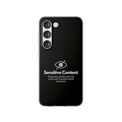 "Sensitive Content" High Quality Phone Case