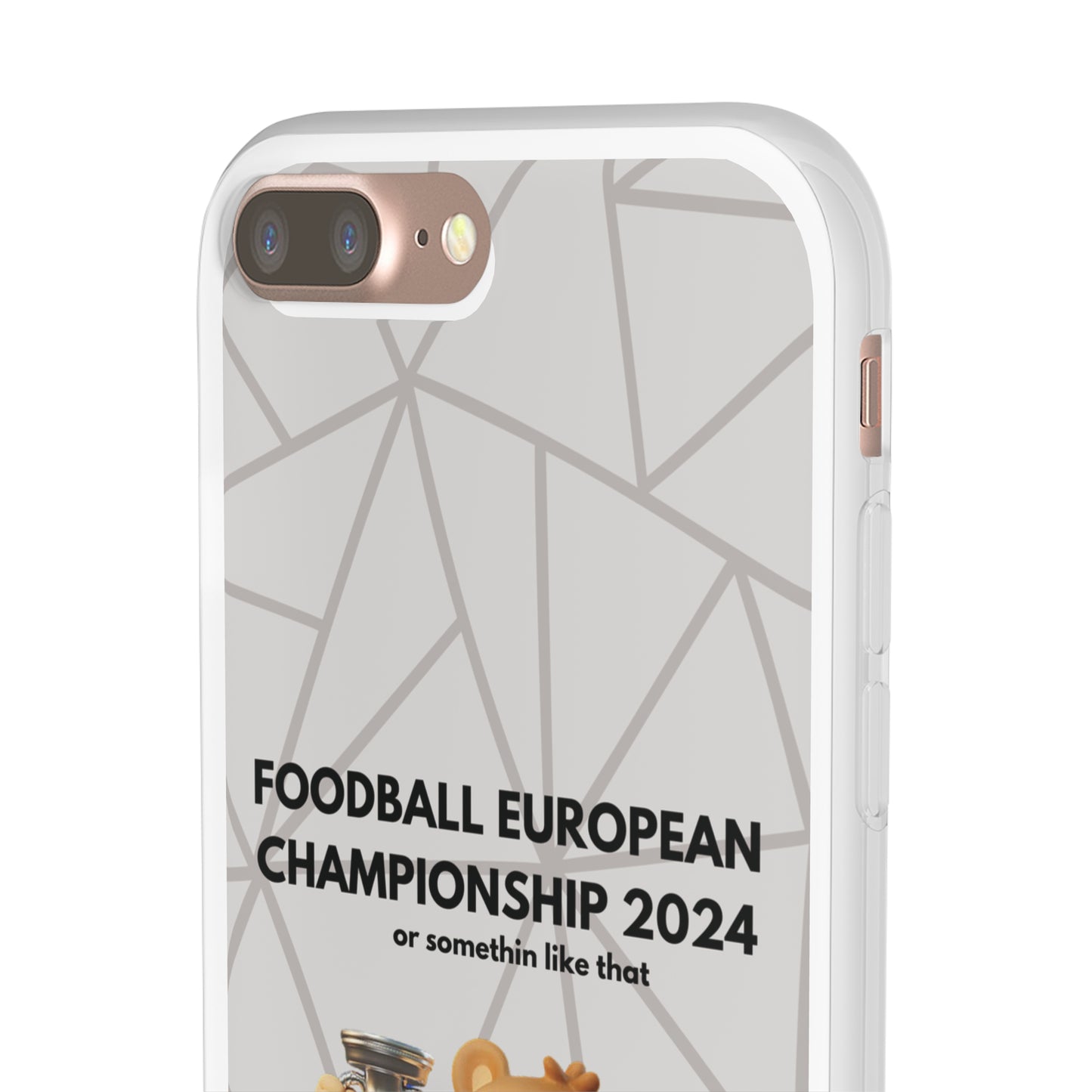 "Foodball European Championship" High Quality Phone Case