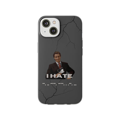 "I hate -. .. --. --. . .-. ... " High Quality Phone Case