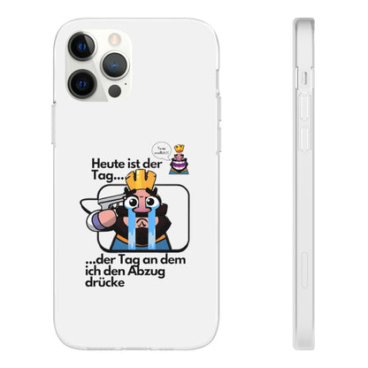 "Heute ist der Tag ... der Tag an dem ich den Abzug drücke" High Quality Phone Case