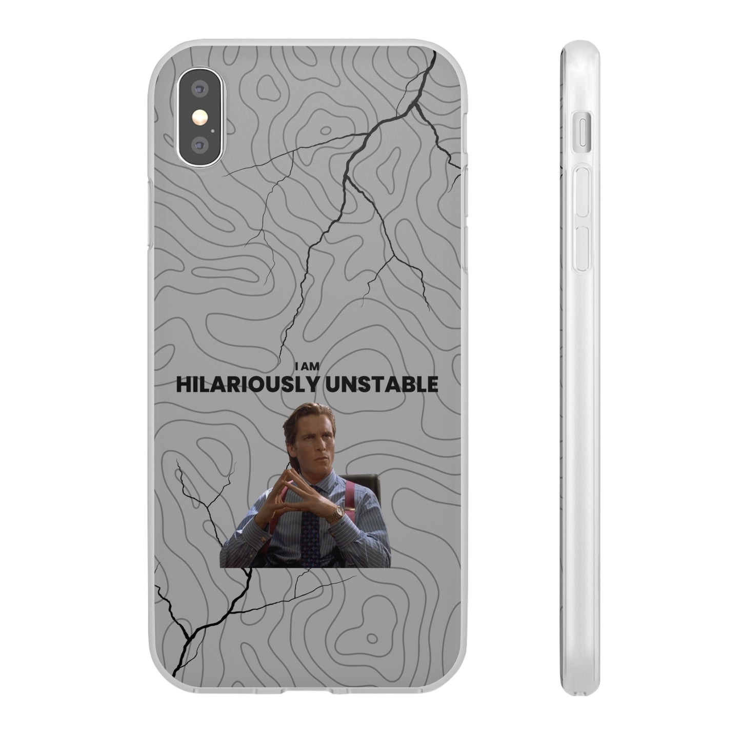 "I am hilariously unstable" High Quality Phone Case