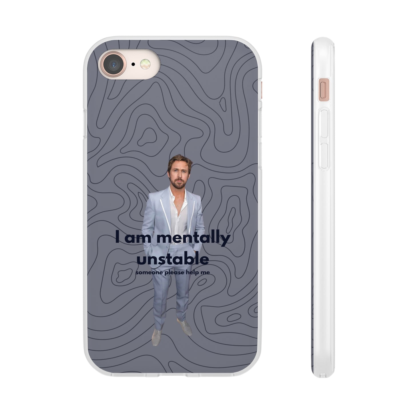 "I am mentally unstable" High Quality Phone Case