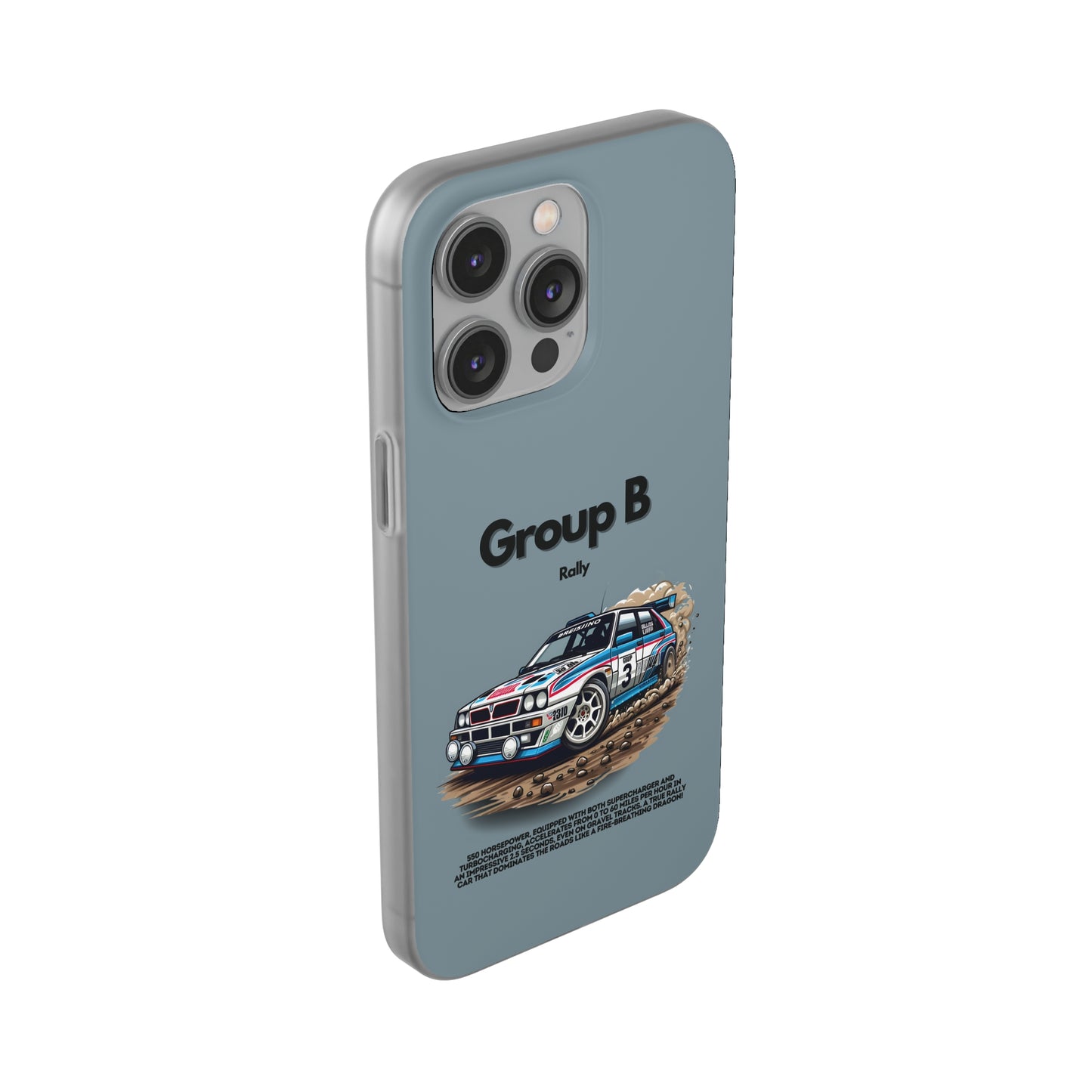 "Group B Rally Delta S4" High Quality Phone Case