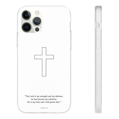 "Exodus 15:2" High Quality Phone Case