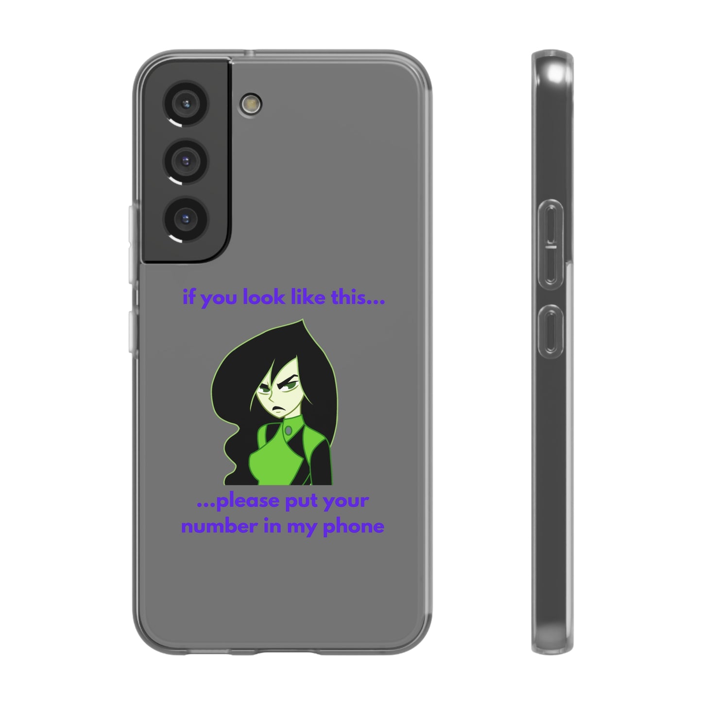 "If you look like this..." High Quality Phone Case