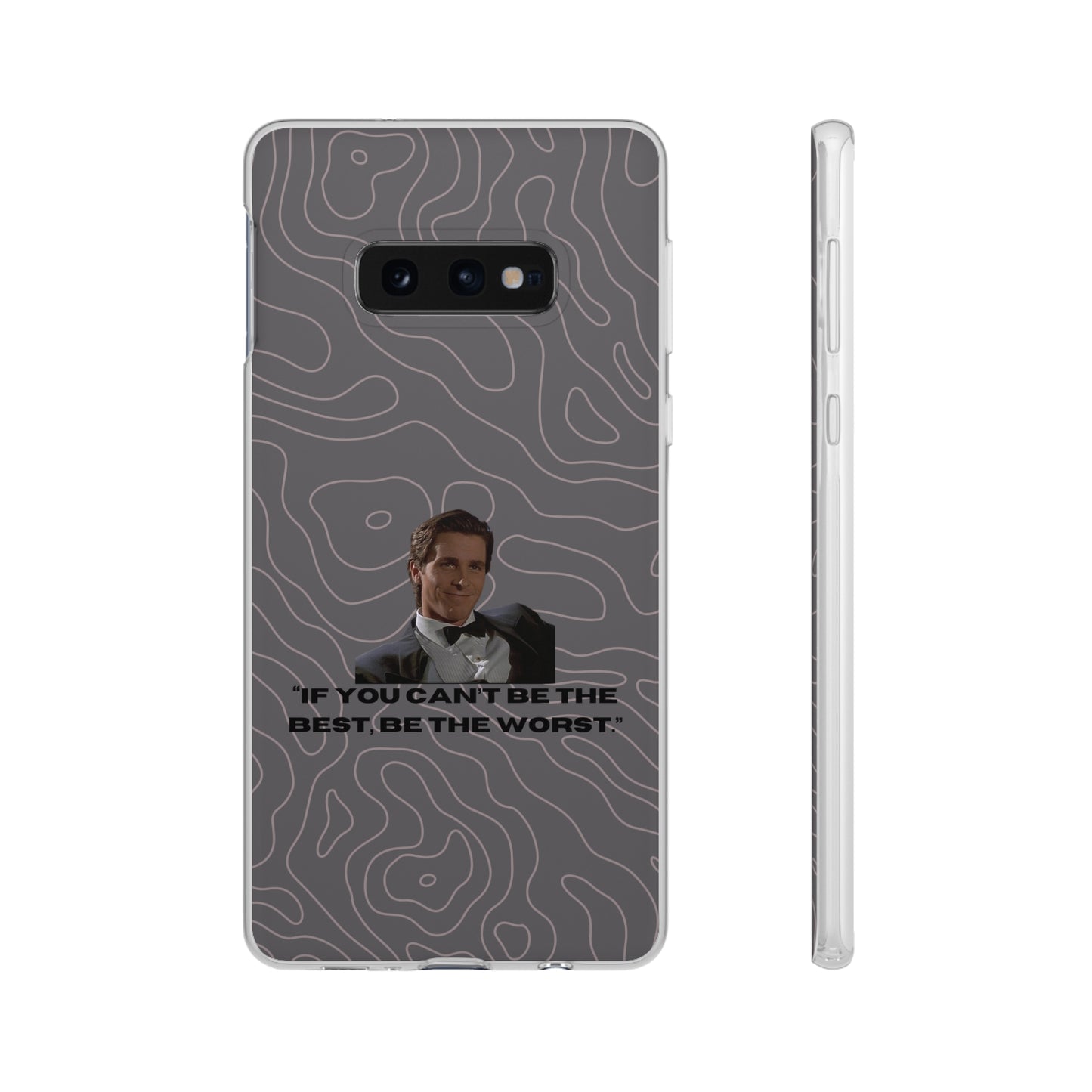 "If you can't be the best, be the worst" High Quality Phone Case