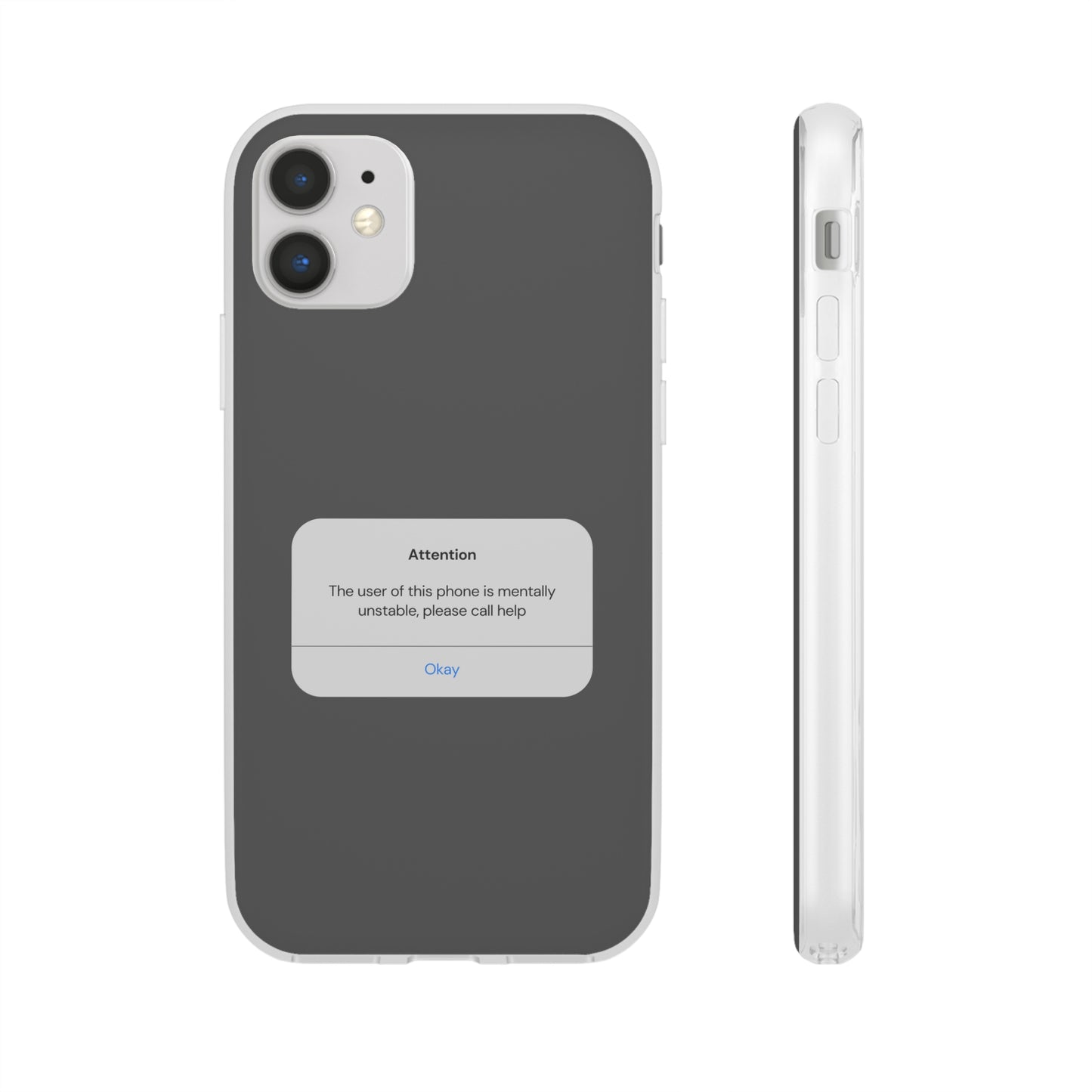 "Attention Notification" High Quality Phone Case