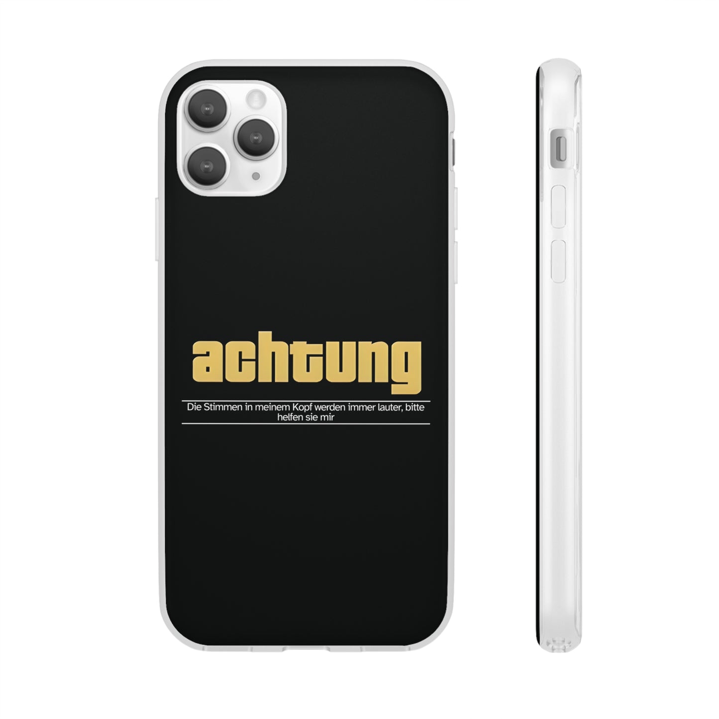 "Achtung (Stimmen)" High Quality Phone Case