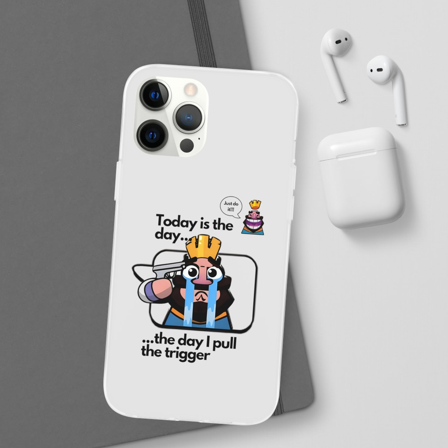 "Today is the day ... the day I pull the trigger" High Quality Phone Case