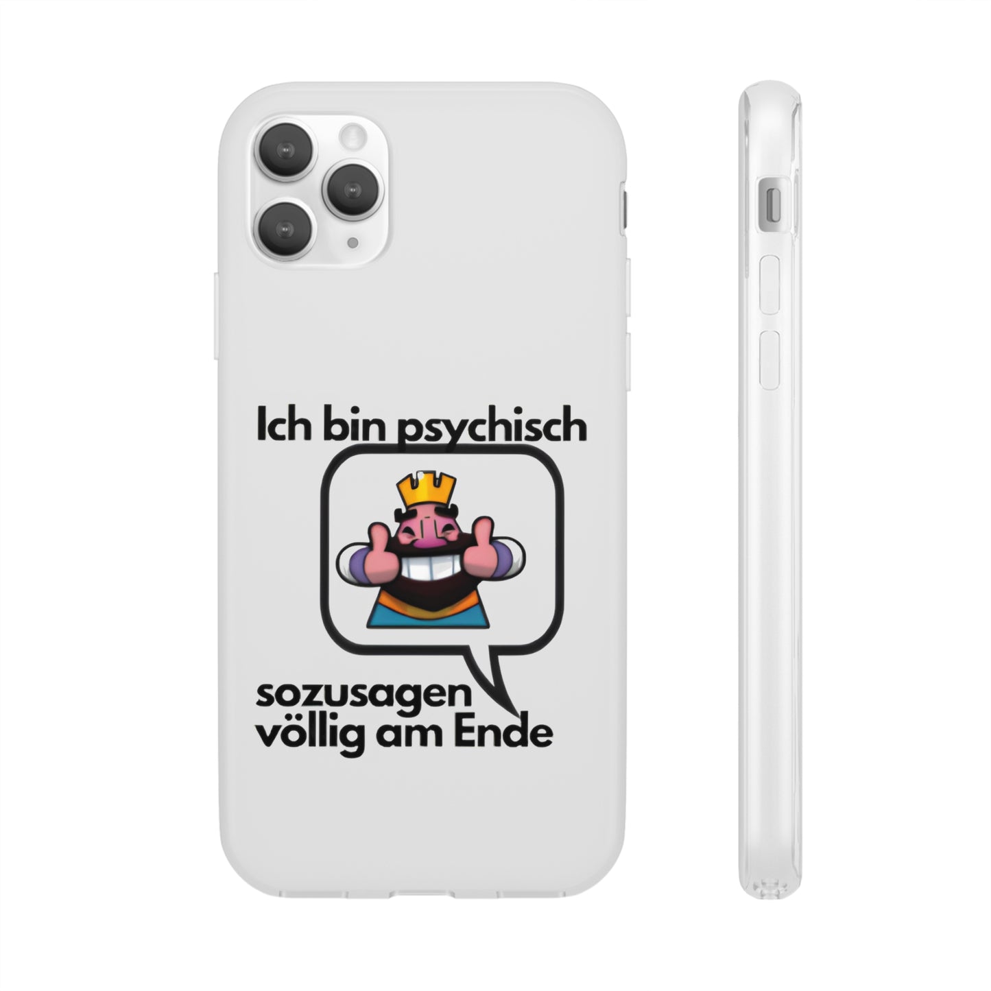 "Ich bin psychisch sozusagen völlig am Ende" High Quality Phone Case