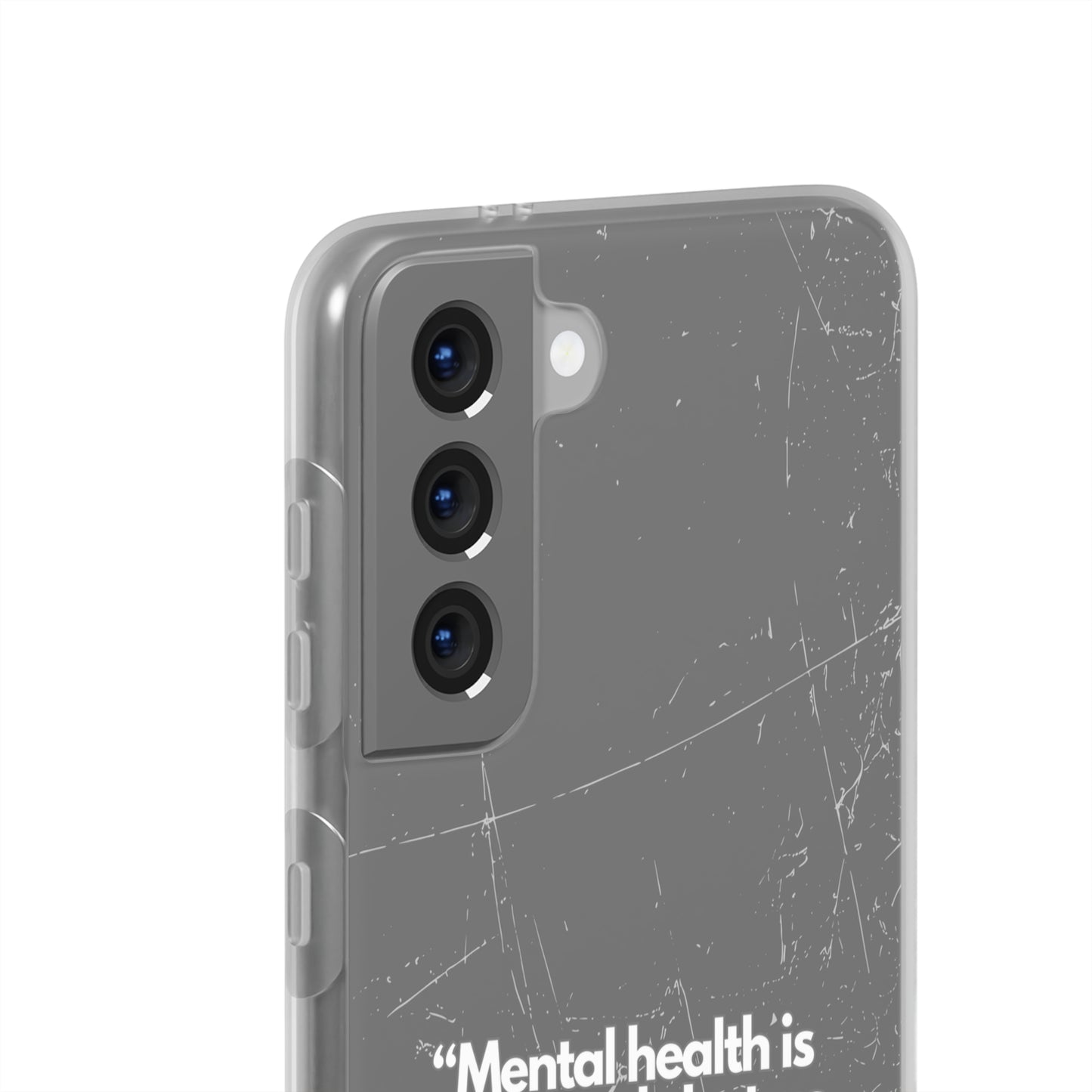 "Mental health is overrated" High Quality Phone Case