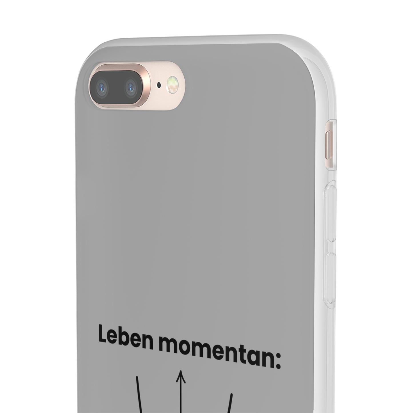 "Leben momentan" High Quality Phone Case