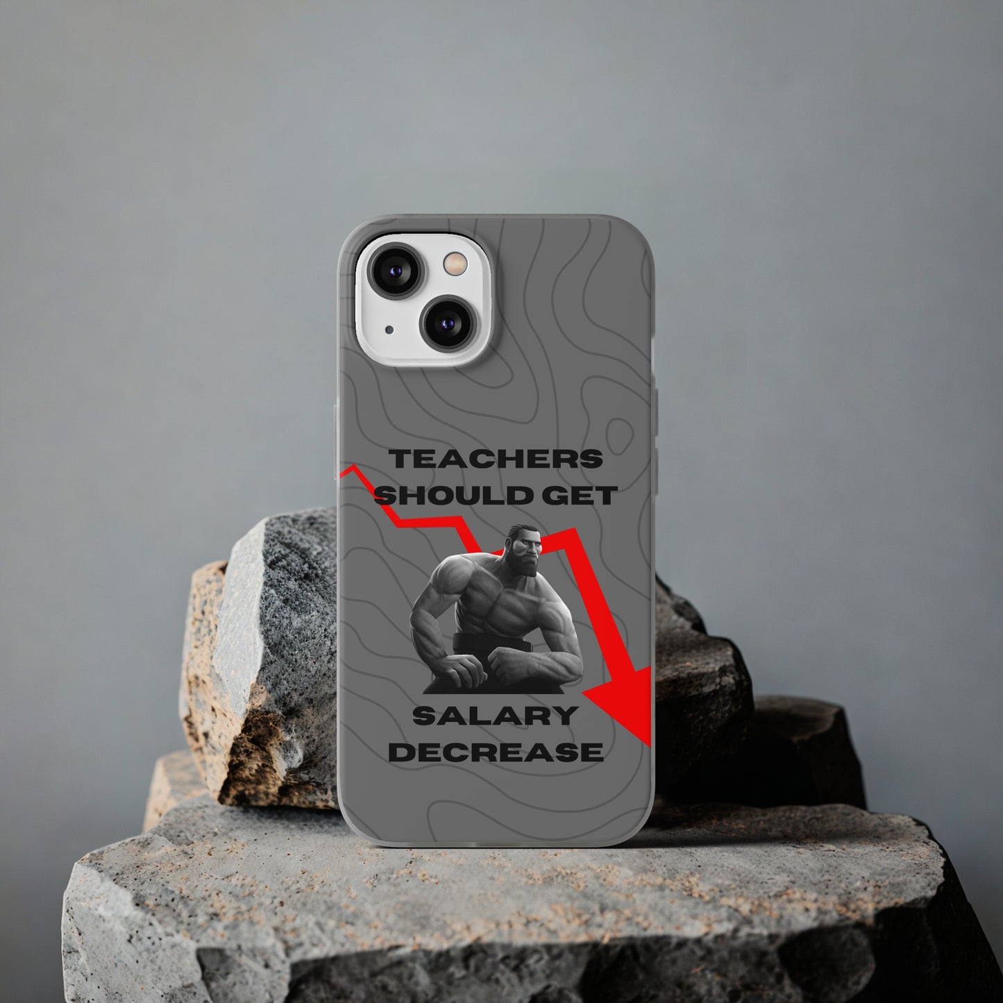 "Teachers should get salary decrease" High Quality Phone Case