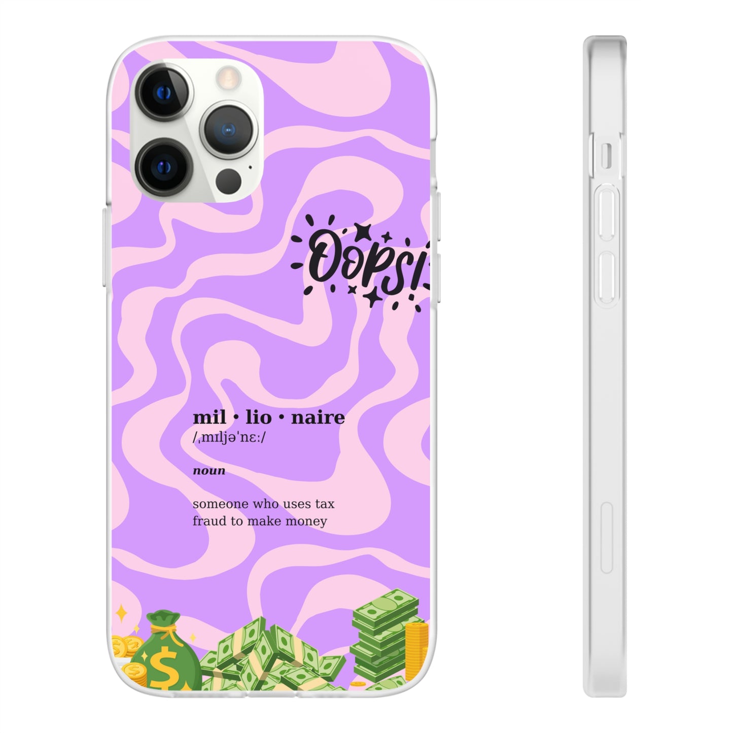 "Millionaire Definition" High Quality Phone Case