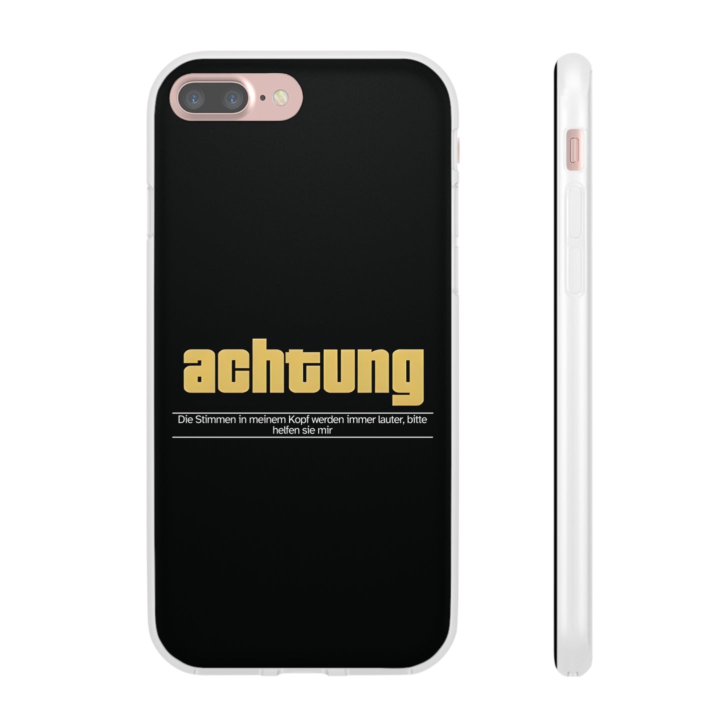 "Achtung (Stimmen)" High Quality Phone Case